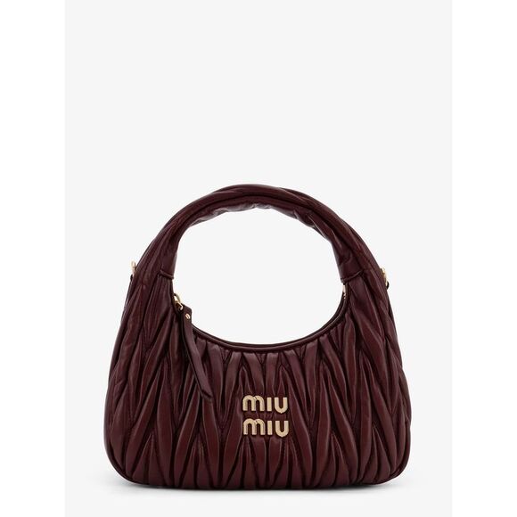 MIU MIU Handbags - Miu Miu Women Wander Quilted Leather Shoulder Bag